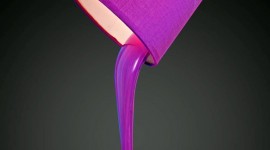 Purple Lamp Wallpaper For Mobile
