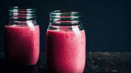 Raspberry Smoothies High Quality Wallpaper
