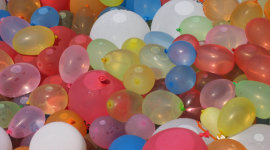 Water Balloon Desktop Wallpaper