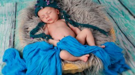 4K Sleeping Babies Wallpaper