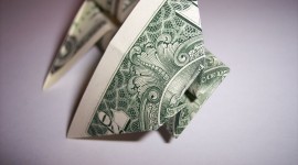 Butterfly Out Of Dollar Wallpaper