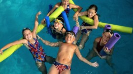 Children In The Pool Photo
