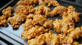 Homemade Chicken Nuggets High Quality Wallpaper