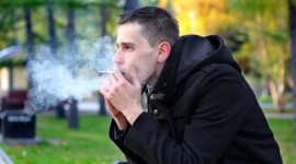 Man Smoking Photo#1