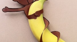 Monkey And Banana Wallpaper For IPhone