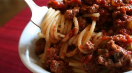 Pasta With Meat Wallpaper Free