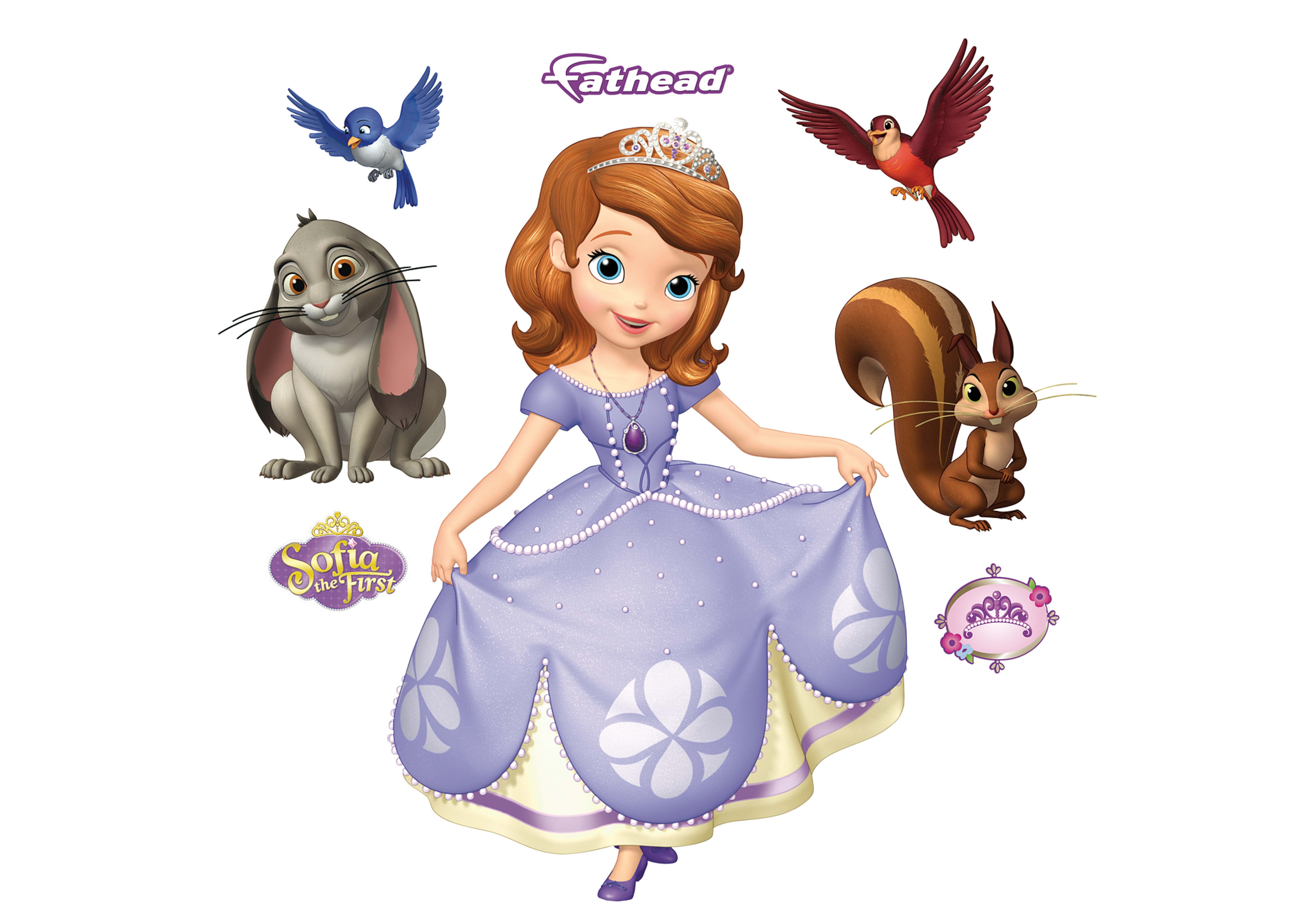 Here you can download and print this simple disney sofia the first hd wallp...