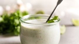 Sour-Garlic Sauce With Herbs Wallpaper For Mobile