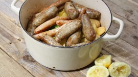 Stew With Potatoes And Sausages High Quality Wallpaper