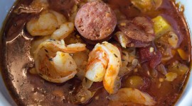 Stew With Potatoes And Sausages Wallpaper