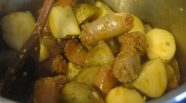 Stew With Potatoes And Sausages Wallpaper Download
