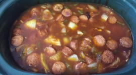 Stew With Potatoes And Sausages Wallpaper Download Free