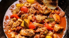 Stew With Potatoes And Sausages Wallpaper For IPhone Download