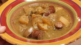 Stew With Potatoes And Sausages Wallpaper Free