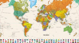 World Map Wallpaper Full HD