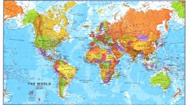 World Map Wallpaper HQ