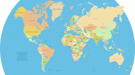 World Map Wallpaper High Definition