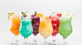 4K Colorful Cocktails Desktop Wallpaper