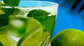 4K Drink Mojito Wallpaper For IPhone