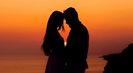 4K Silhouette Sunset Photo Download