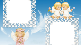 Angel Frames Wallpaper For PC