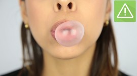 Bubbles Of Chewing Gum Wallpaper HD