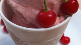 Cherry Ice Cream Wallpaper For IPhone 6