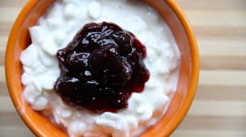 Cottage Cheese With Jam Photo Free