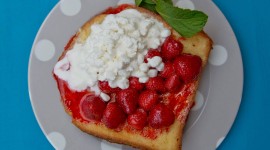 Cottage Cheese With Jam Wallpaper For PC
