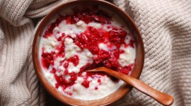 Cottage Cheese With Jam Wallpaper#1