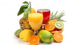 Fruit Drink Wallpaper