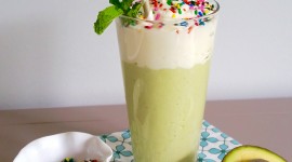 Milkshake With Avocado Wallpaper For IPhone 7