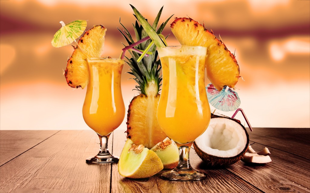 Pineapple Cocktails wallpapers HD