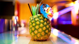 Pineapple Cocktails Wallpaper