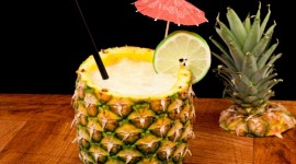 Pineapple Cocktails Wallpaper For PC