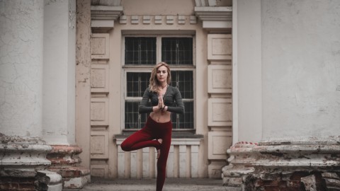Yoga On The Street wallpapers high quality
