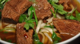 Beef Soup With Noodles Photo Free#1