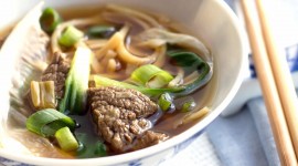 Beef Soup With Noodles Wallpaper For Android