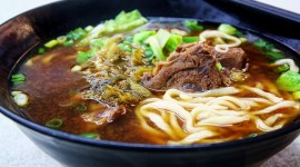 Beef Soup With Noodles Wallpaper HQ