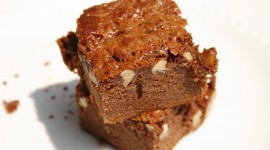 Brownie With Nuts Photo