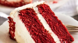 Cake Red Velvet Wallpaper For IPhone