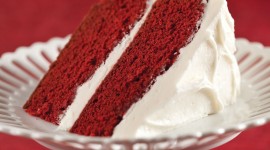 Cake Red Velvet Wallpaper For IPhone#1