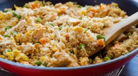 Fried Rice Wallpaper Background
