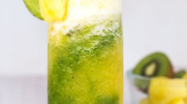 Kiwi And Pineapple Smoothie For IPhone
