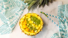 Kiwi And Pineapple Smoothie Image