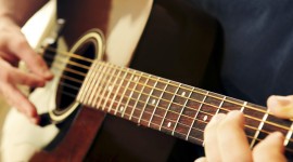 Play The Guitar Wallpaper For PC