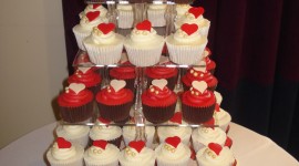 Wedding Cupcakes Wallpaper For IPhone#1