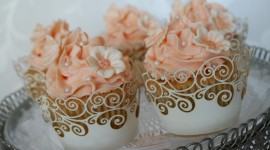 Wedding Cupcakes Wallpaper HQ