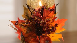 Autumn Leaves Decor Wallpaper For IPhone