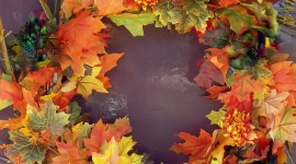 Autumn Leaves Decor Wallpaper For Mobile#1